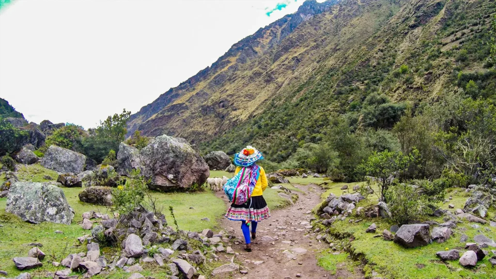 Traditional Andean community visited during the Lares Trek in Cusco