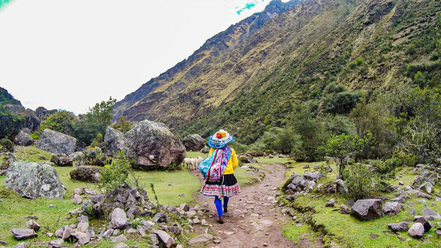 Traditional Andean community visited during the Lares Trek in Cusco