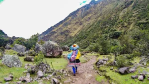 Traditional Andean community visited during the Lares Trek in Cusco