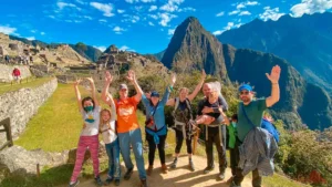 View of Machu Picchu from the Sun Gate on the Inca Trail